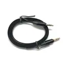 Кабель Jack 3.5 mm вилка - Jack 3.5 вилка Pro Legend плоский черный 1 м