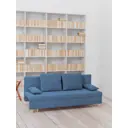 Раскладной диван Cityhd прямой диван 190x73x73 см велюр цвет синий