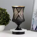 Аромасветильник Фигуры GU10 35Вт RGB черный 11х11х23 см 9951667