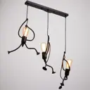 Светильник подвесной Bayerlux Сима-ленд 6712023 1 лампа 3 м² цвет черный