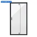 Душевая дверь Niagara NG-83-9AB 90см эффект стекла прозрачный распашной