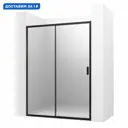 Душевая дверь Ambassador 17021218AB 120см эффект стекла прозрачный раздвижной