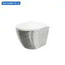 Унитаз подвесной Grossman GR-4455SWS безободковый с сиденьем микролифт