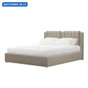 Кровать Камилла 200 Лига диванов 120649 215x125x211 см велюр цвет бежевый