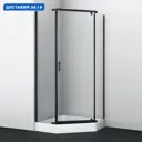 Душевой уголок Wasserkraft Wiese 84P38 412378, 100x100 см