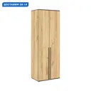 Шкаф Миф 80x223.60x51 см 2 створчатый ЛДСП цвет дуб крафт