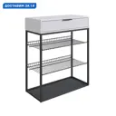 Обувница Mebelson 75x90.5x33.4 см ЛДСП цвет белый
