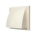 Выход стенной Era 1515К12.5ФВ Ivory 150x150 мм D125 мм abs-пластик цвет слоновая кость