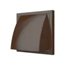 Выход стенной ASA Brown ERA STREETLINE КФВ фланец D125 обр.клапан 150х150