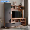 Шкаф для телевизора Нонтон 150x150x44 см ЛДСП цвет графит
