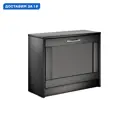 Обувница Vmg industry 60.2x48.8x25 см 2 полки ЛДСП цвет дуб венге