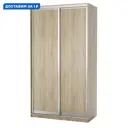 Шкаф-купе Гамма 240x120х45 см 7 полок лдсп цвет дуб сонома