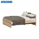 Кровать Vmg industry Нонтон Сириус 08-119295 146x82.5x205.4 см лдсп цвет дуб сонома