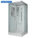 Душевая кабина Niagara NG-4512-14R 90x90x210 низкий поддон квадрат 16 см прозрачное стекло