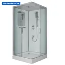 Душевая кабина Niagara NG-6002-01Q 100x100x210 низкий поддон квадрат 16 см стекло прозрачное