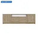 Тумба под телевизор Vmg industry 08-141144 156х47.1х41.2 см ДСП цвет дуб сонома