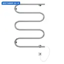 Полотенцесушитель электрический Terminus 600x825 мм 110 Вт E-образный цвет хром