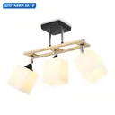Люстра на штанге Ambrella Light Traditional modern Ambr_tr9507 3 лампы 10 м² цвет черный