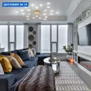 Люстра потолочная Escada Starfall Esc_2109_1_copper 24 лампы 24 м² цвет белый