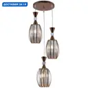 Светильник подвесной Reluce gd Rlc_03868-0.4-03_gd 3 лампы 18 м² цвет золото/прозрачный