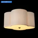 Люстра потолочная Loft It Silence Lf_10303_nickel 4 лампы 6.29 м² цвет белый/никель