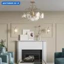 Люстра подвесная Odeon Light Vassa Od_4987_6 6 ламп 12 м² цвет золото