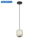 Светильник подвесной Odeon Light Ovali Od_5053_1a 1 лампа 1 м² цвет черный