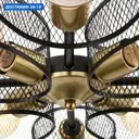 Люстра на штанге Lumion Vivana Lmn_8193_8c 8 ламп 4 м² цвет черный/медный