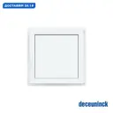 Пластиковое окно ПВХ Deceuninck Форвард одностворчатое поворотно-откидное 600x600мм однокамерный стеклопакет цвет белый