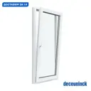 Пластиковое окно ПВХ Deceuninck Форвард одностворчатое поворотно-откидное 1100x800мм двухкамерный стеклопакет цвет белый