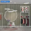 Светильник подвесной светодиодный Novotech Fold с пультом управления 24 м² регулируемый белый свет цвет белый