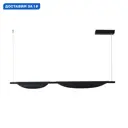 Светильник подвесной светодиодный Lumion Joel Lmn_6548_16l 3 м² нейтральный белый свет цвет черный