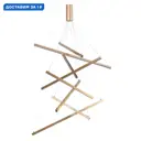 Светильник подвесной светодиодный Odeon Light Od_3860_96l 34 м² нейтральный белый свет цвет золото