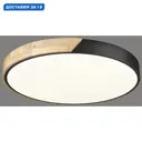 Светильник настенно-потолочный светодиодный Velante 445 Ve_445-647-01 с пультом управления 13.71 м² регулируемый белый свет цвет черный