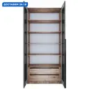 Шкаф распашной Мебельная компания е1 LCKSch_SH_M1_1000_KT 101x220x52.5 см крафт табачный ЛДСП
