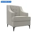 Кресло Марк Лига диванов 126020 88x103x80 см рогожка цвет амур 02 бежевый