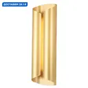 Настенный светильник светодиодный Crystal Lux Selene ap20 brass теплый белый свет цвет латунь