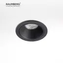 Светильник точечный встраиваемый Raumberg Dip mr bk под отверстие 80 мм GU10 цвет черный матовый