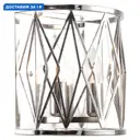 Настенный светильник Stilfort Rombik Sf3020-11-02w цвет хром