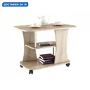 Журнальный столик прямоугольный Бонмебель Фарс 106372, 80x58 см, дуб сонома