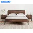 Спальный гарнитур Правила мебели Азуми 238.7 x 89.7 x 205.1 см лдсп цвет орех табак