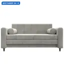 Диван прямой Лига-070 Лига диванов 129753 164x82x92 см велюр цвет tower 01 молочный