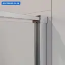 Душевая дверь Cezares 587841 100см эффект стекла прозрачный распашной