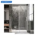 Душевая дверь Veconi 610836 129см эффект стекла без покрытия раздвижной