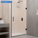 Душевая дверь Rgw Passage 80см эффект стекла прозрачный распашной