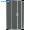 Душевой уголок Rgw Passage 581380 1/4 круга 80x80см серебро профиль эффект стекла прозрачный