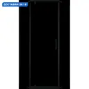 Душевой уголок Triton Дека 613701 пятиугольный 98x98см черный профиль эффект стекла без покрытия