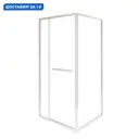 Душевой уголок Rgw Leipzig 663653 прямоугольный 120x90см серебро профиль эффект стекла без покрытия