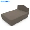 Кровать тахта Гамма Класс 120 x 106.5 x 202 см массив дерева цвет светло-коричневый