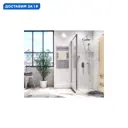 Душевой уголок Wasserkraft Berkel 110284 прямоугольный 110x80см серебро профиль эффект стекла прозрачный